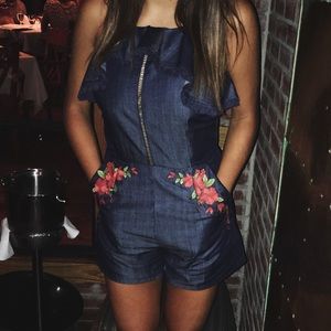Lulu’s Denim Romper